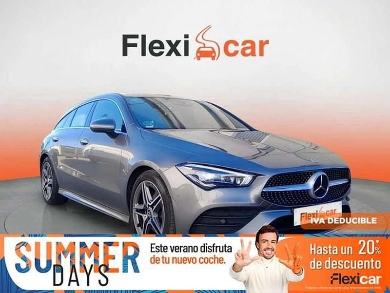 Gris Usado 2020 Mercedes CLA220 Shooting Brake Familiar | 26.690 € (Precio justo) - Imagen 1/4