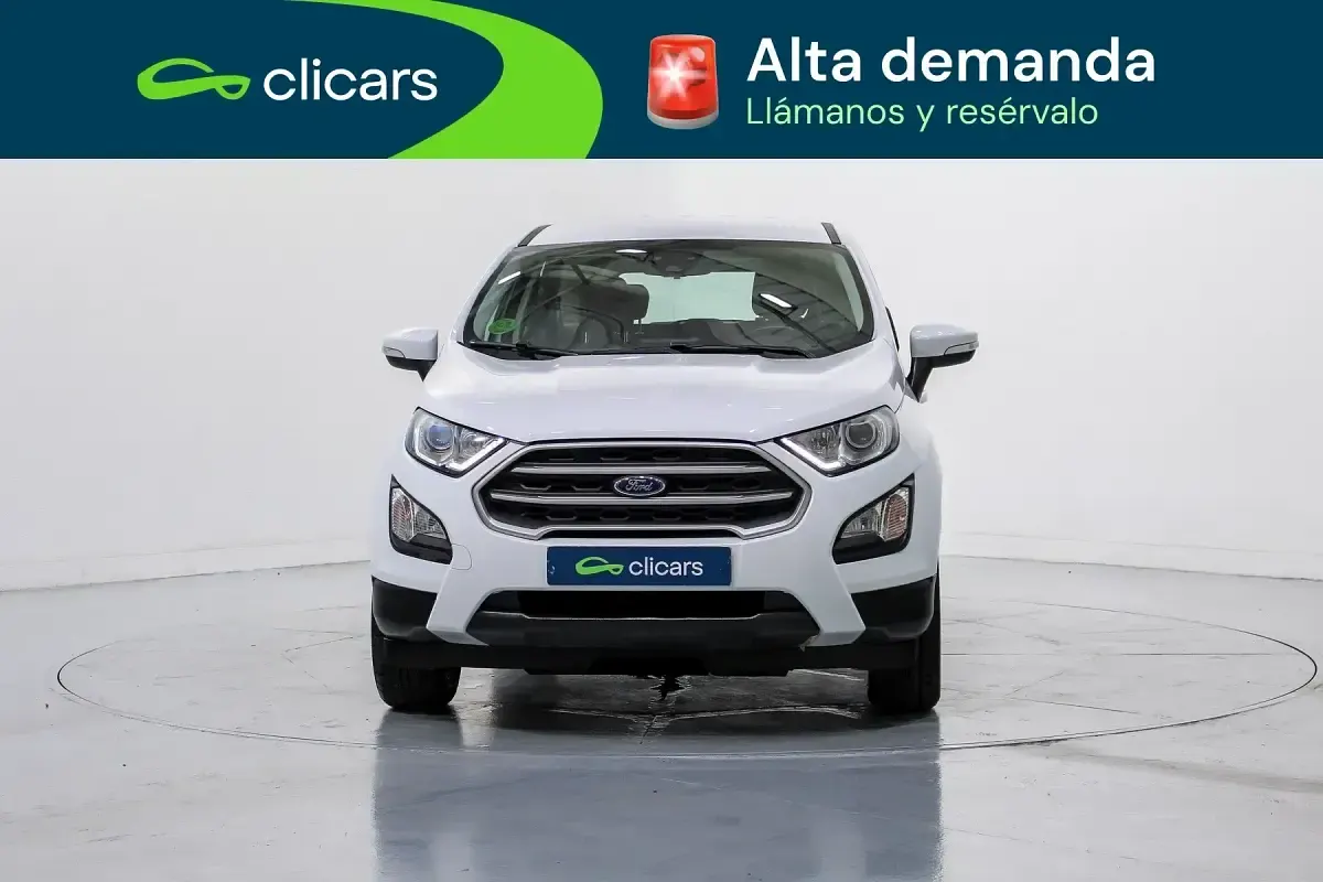 Usado Ford Ecosport Trend 100 CV (73 kW) 2021 Blanco SUV