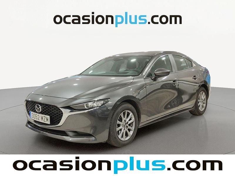 Gris Usado 2025 Mazda 3 Prime-Line Berlina | 21.137 € (Buen precio) - Imagen 1/4