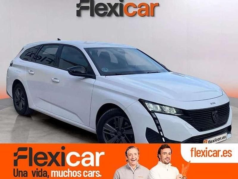 Blanco Usado 2022 Peugeot 308 SW Allure Familiar | 12.990 € (Precio justo) - Imagen 1/4