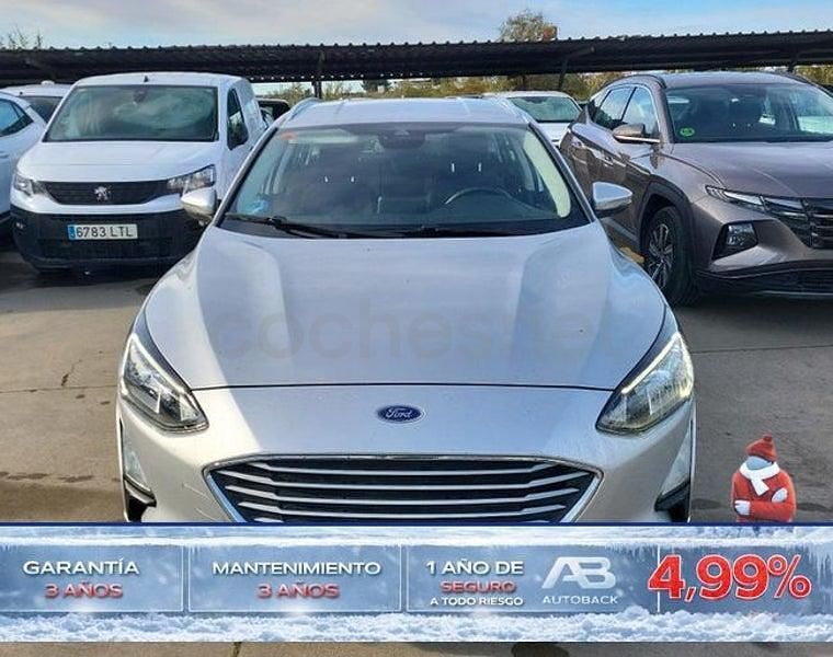 Gris / plata Usado 2021 Ford Focus Trend Familiar | 12.350 € (Precio justo) - Imagen 1/2