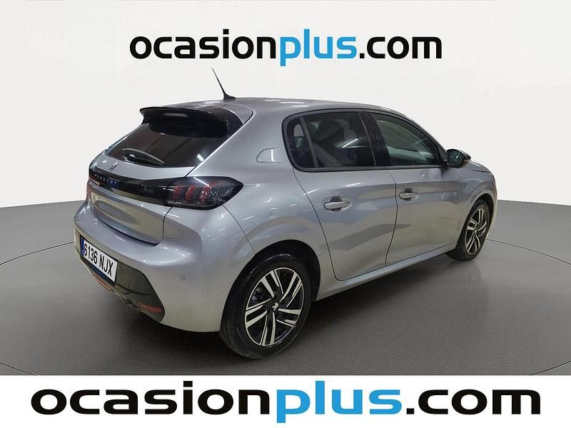 Usado Peugeot 208 Allure 102 CV (75 kW) 2023 Gris Utilitario