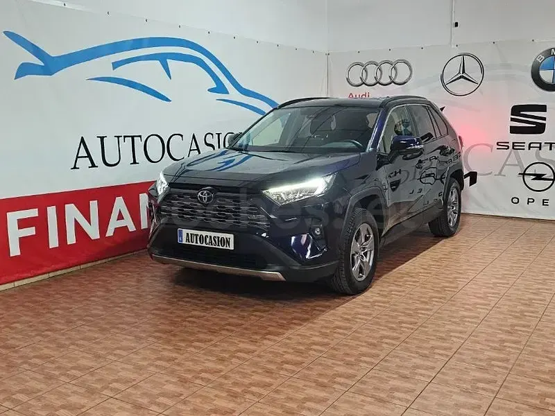 Brugt Toyota RAV4 Hybrid Luxury 218 HK (160 kW) 2023 Blå SUV