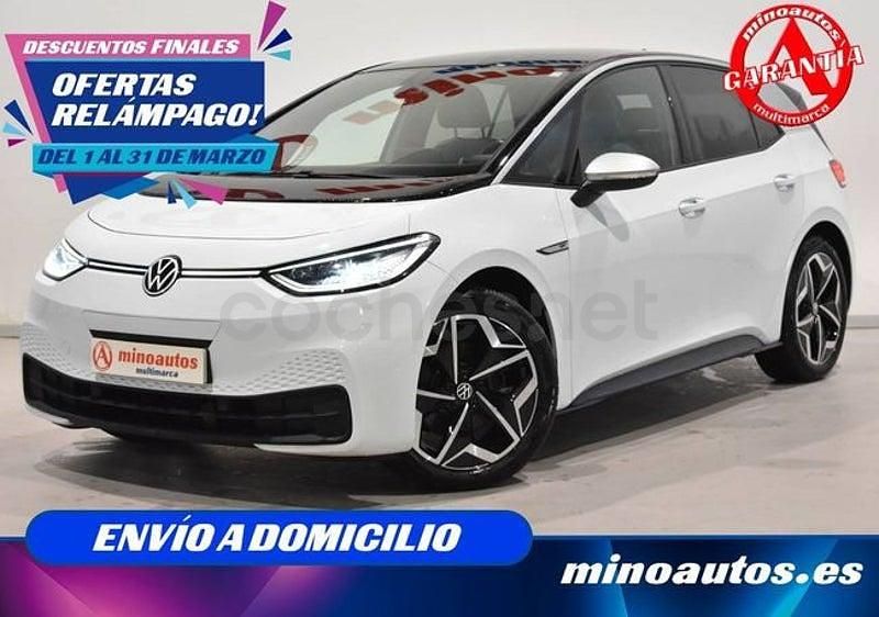 Usado VW ID.3 Pro 150 kW (204 CV) 2021 Blanco Utilitario