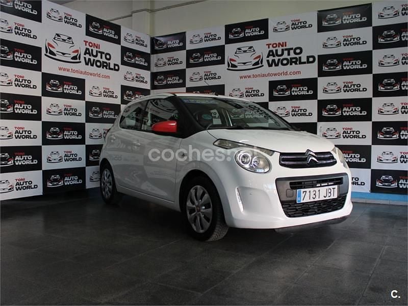 Blanco Usado 2014 Citroën C1 Feel Utilitario | 6500 € (Precio justo) - Imagen 1/4