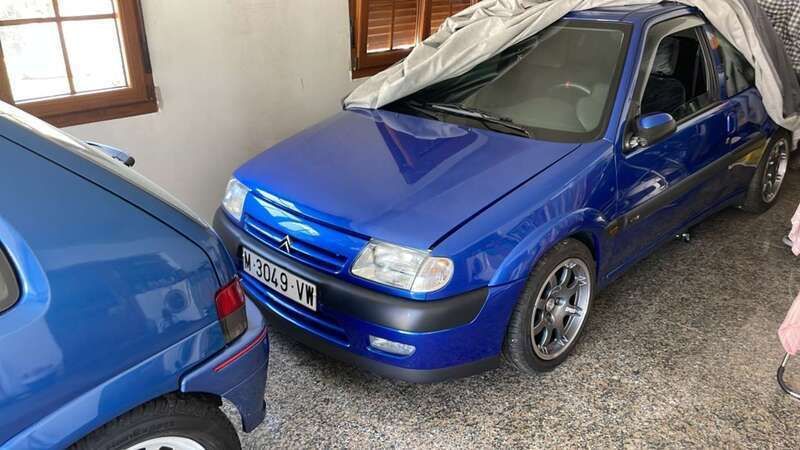 Azul Usado 1998 Citroën Saxo Utilitario | 21.890 € - Imagen 1/4