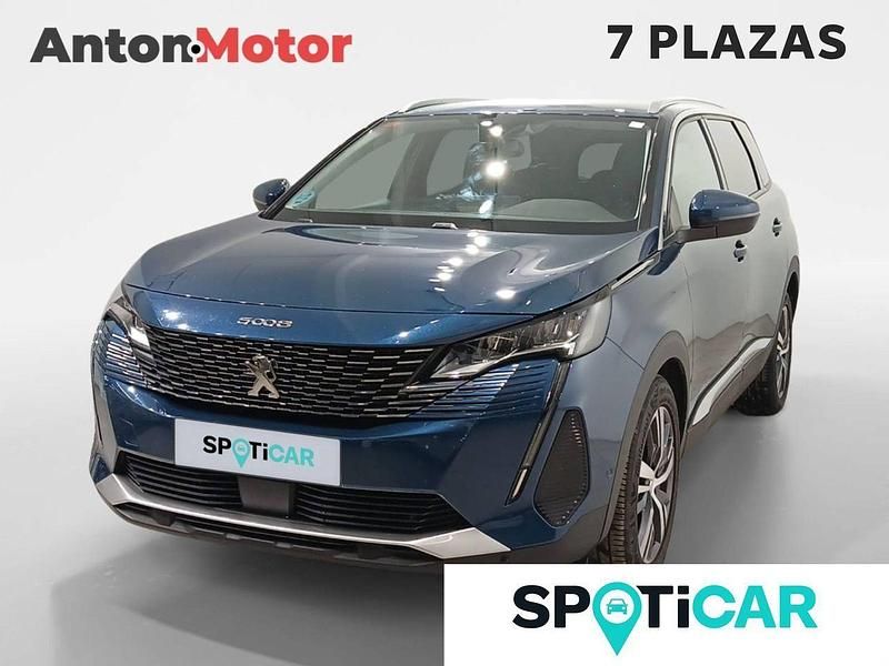 Usado Peugeot 5008 Allure 130 CV (95 kW) 2022 Azul SUV