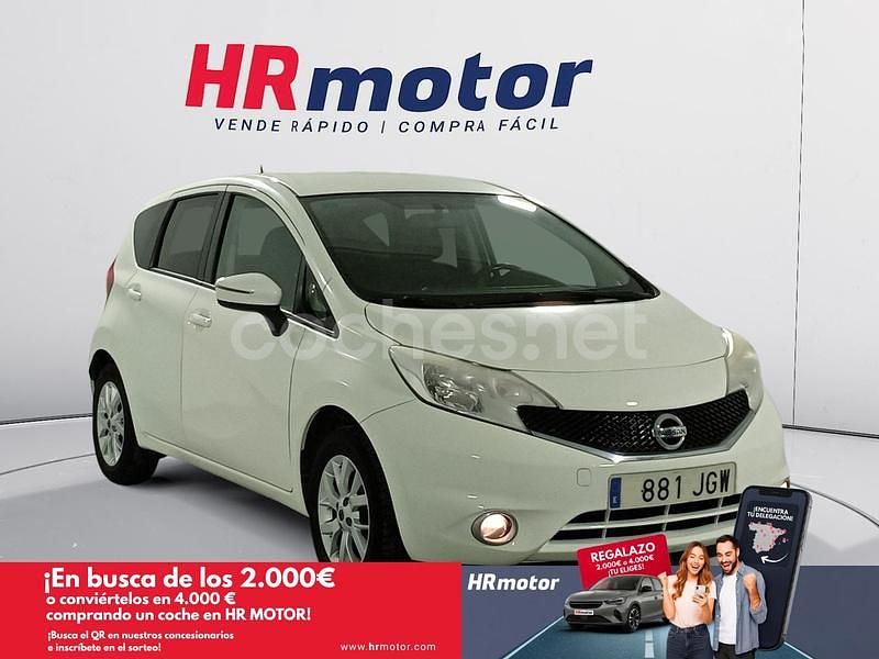 Blanco Usado 2015 Nissan Note Acenta Berlina | 9090 € (Precio justo) - Imagen 1/4