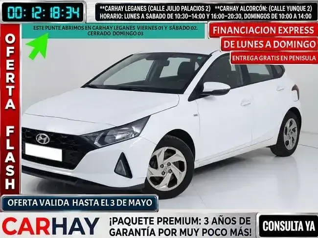 Occasion Hyundai i20 101 ch (74 kW) 2021 Blanc Citadine
