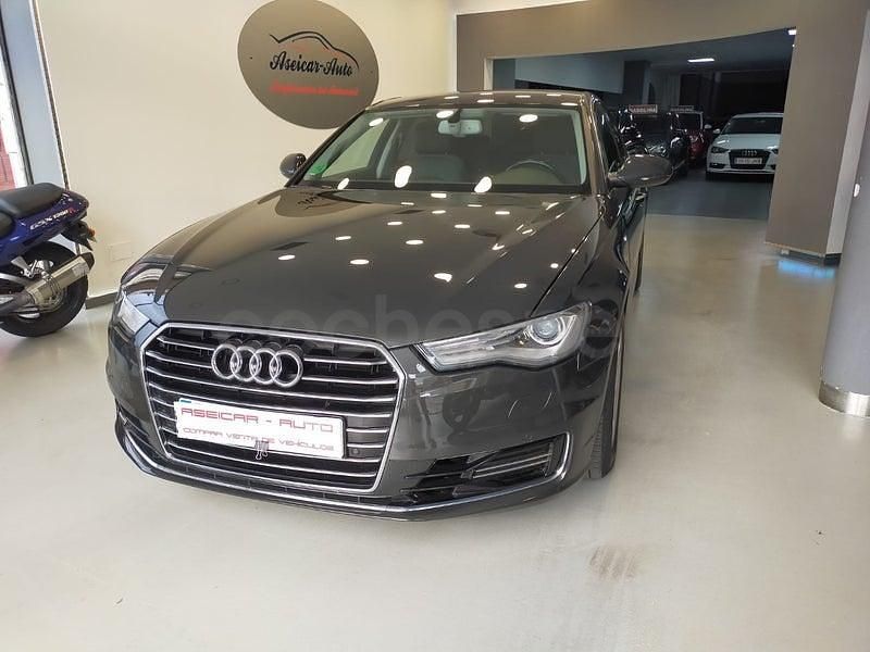 Usado Audi A6 190 CV (139 kW) 2015 Negro Berlina