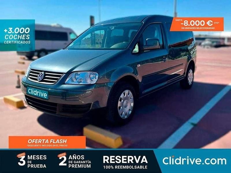 Verde Usado 2008 VW Caddy Monovolumen | 6590 € (Precio justo) - Imagen 1/3