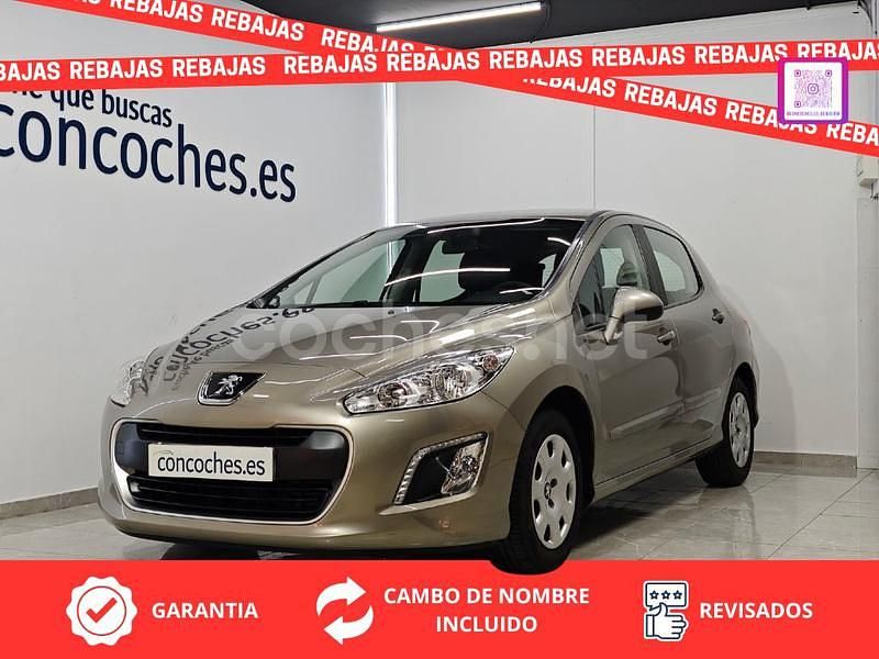 Beige Usado 2013 Peugeot 308 Access Berlina | 7200 € (Precio justo) - Imagen 1/4