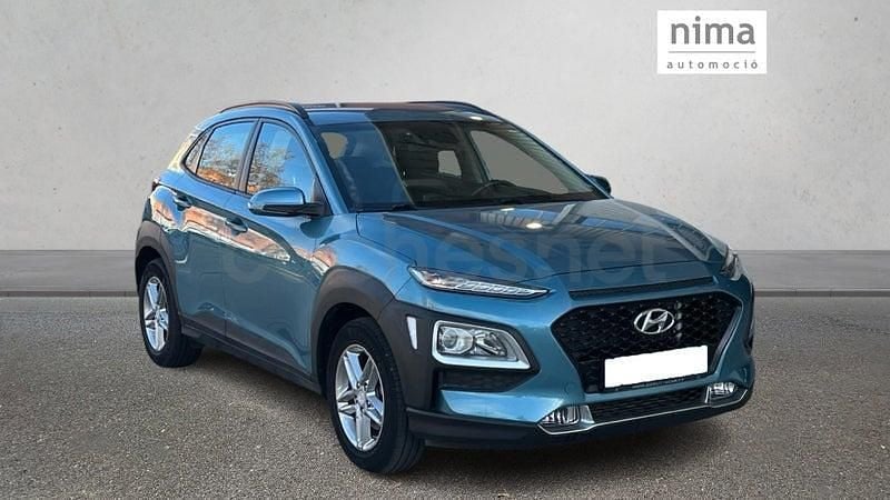 Usado Hyundai Kona 120 CV (88 kW) 2017 Azul SUV