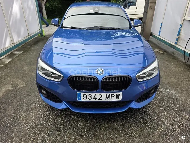 Usado BMW 120 190 CV (139 kW) 2017 Azul Utilitario