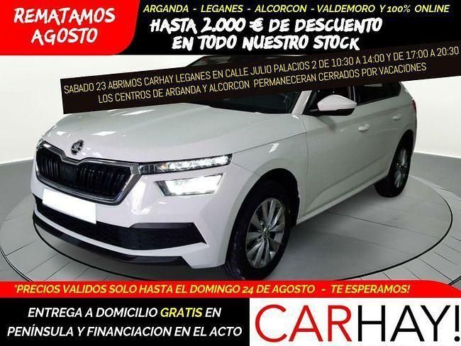 Blanco Usado 2021 Skoda Kamiq Ambition SUV | 14.990 € (Precio justo) - Imagen 1/4