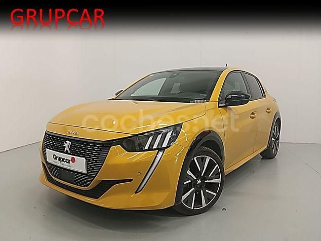 Amarillo Usado 2020 Peugeot 208 GT-line Utilitario | 14.990 € (Precio justo) - Imagen 1/4