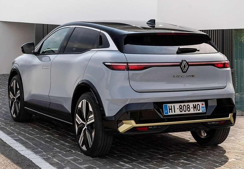 Usado Renault Megane E-Tech Equilibre 96 kW (131 CV) 2022 Gris Utilitario