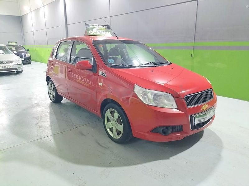 Usado Chevrolet Aveo LS 84 CV (61 kW) 2008 Rojo Berlina