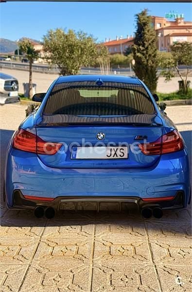Usado BMW 420 190 CV (139 kW) 2017 Azul Coupe