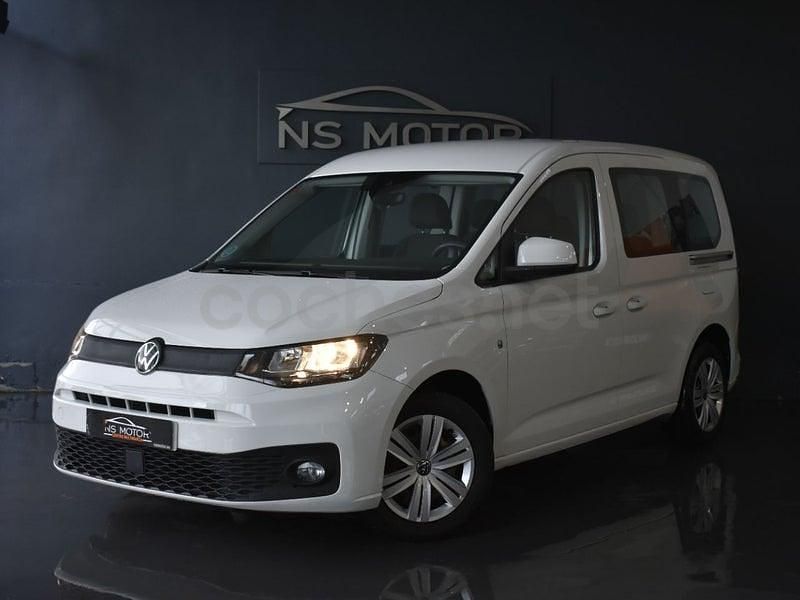 Usado VW Caddy Edition 102 CV (75 kW) 2021 Blanco Monovolumen