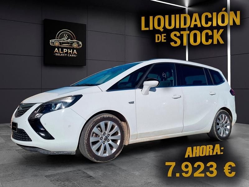 Blanco Usado 2014 Opel Zafira Tourer Selective Monovolumen | 7923 € (Super precio) - Imagen 1/4