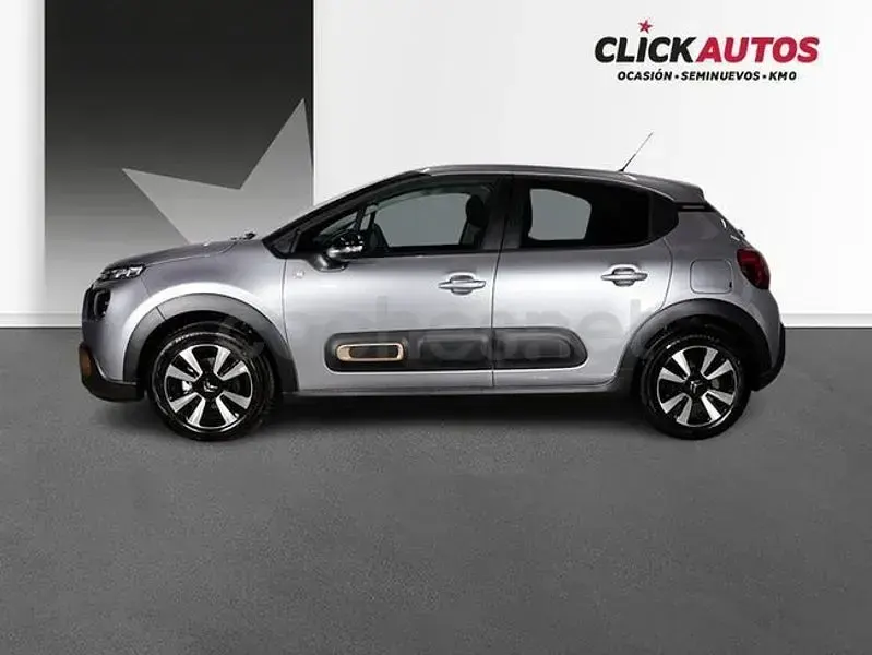 Usado Citroën C3 PureTech 83 CV (61 kW) 2023 Gris / plata Utilitario