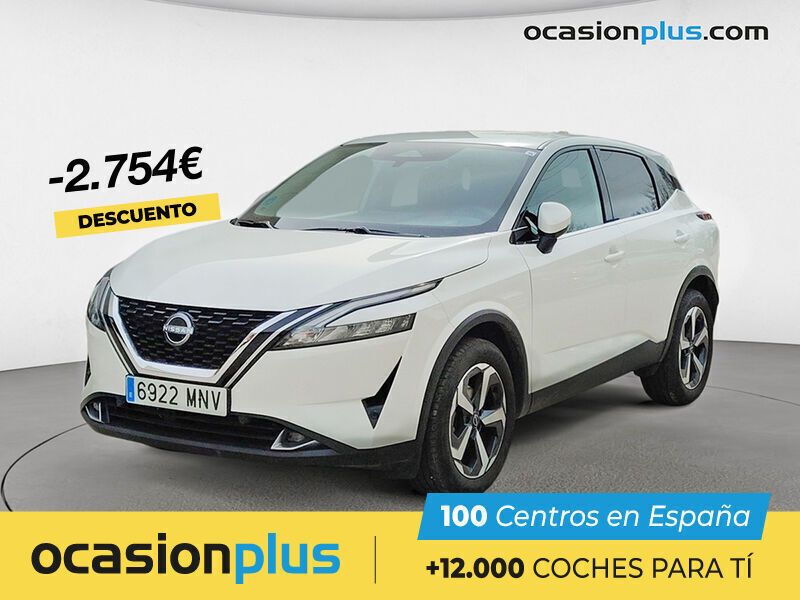 Blanco Usado 2024 Nissan Qashqai N-Connecta SUV | 24.450 € (Precio justo) - Imagen 1/4