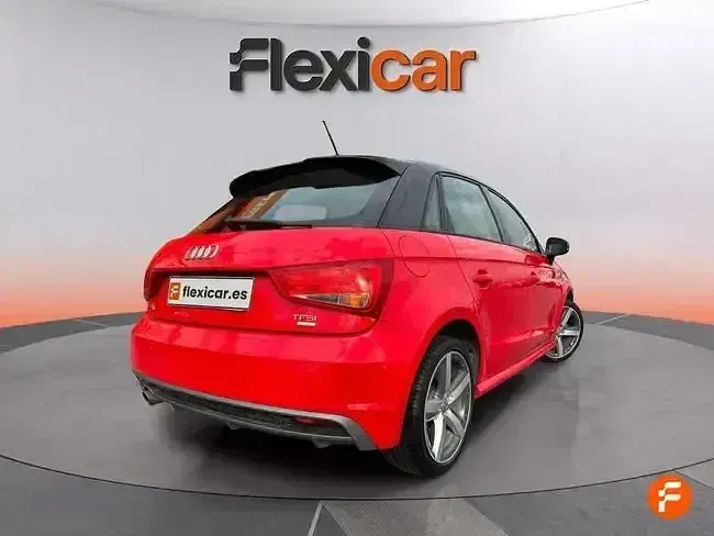 Usado Audi A1 95 CV (69 kW) 2017 Rojo Utilitario
