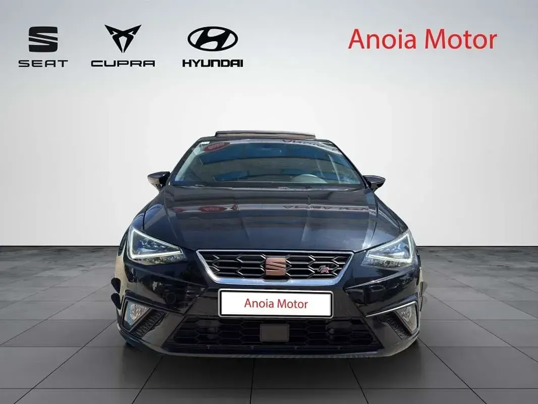 Usado Seat Ibiza FR 116 CV (85 kW) 2020 Negro Utilitario