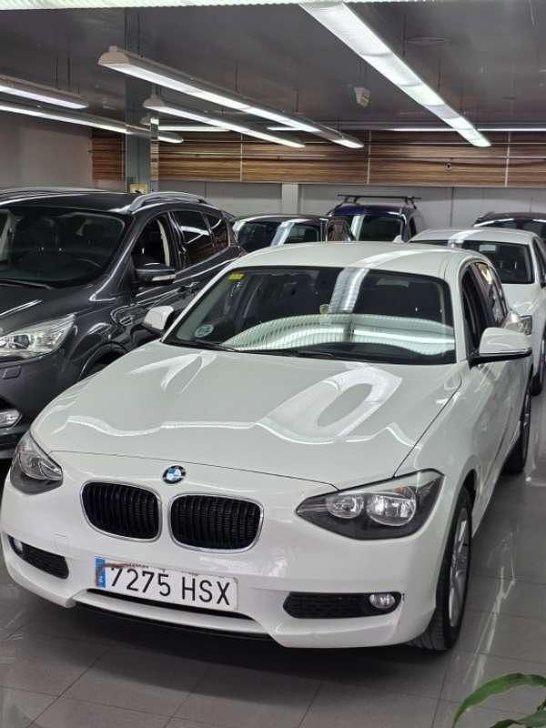 Usado BMW 116 Efficient Dynamics 116 CV (85 kW) 2014 Blanco Utilitario