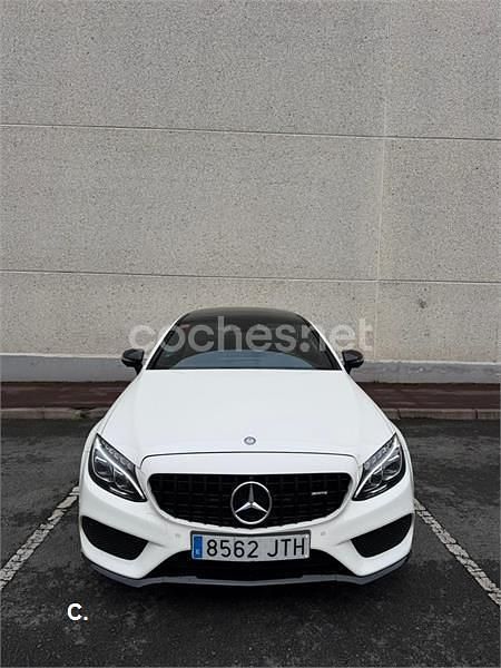Usado Mercedes C300 AMG line 245 CV (180 kW) 2016 Blanco Coupe