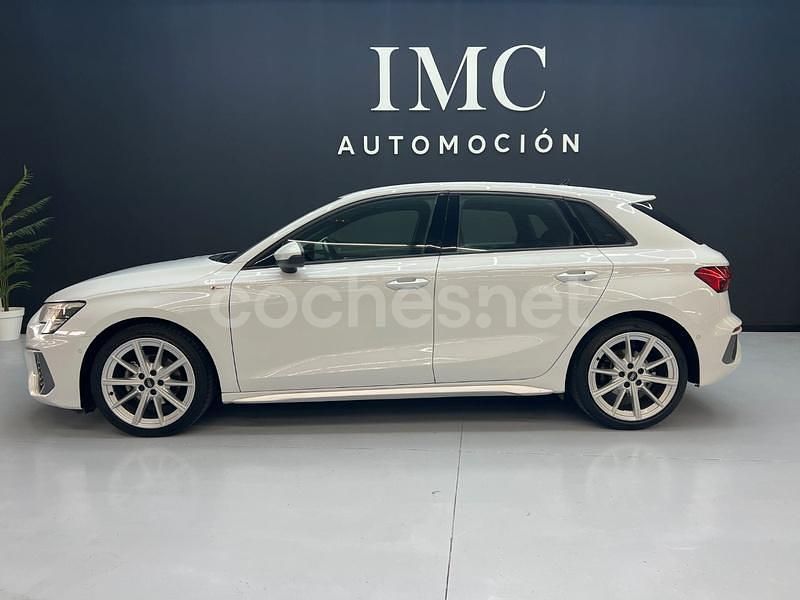 Usado Audi A3 S-Line 150 CV (110 kW) 2023 Blanco Berlina