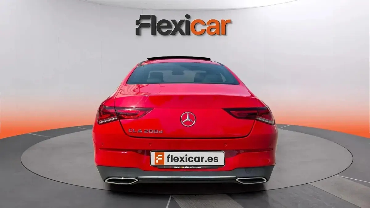 Usado Mercedes CLA200 150 CV (110 kW) 2019 Rojo Coupe