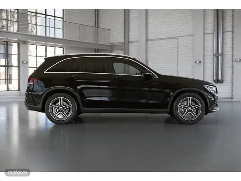 Usado Mercedes GLC200 163 CV (119 kW) 2022 Negro SUV