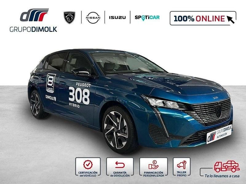 Usado Peugeot 308 Allure 145 CV (106 kW) 2025 Azul Familiar