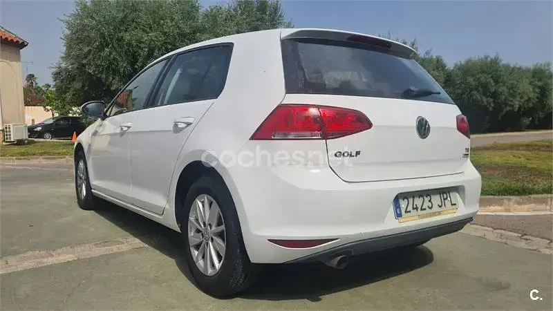 Usado VW Golf VII Edition 110 CV (80 kW) 2016 Blanco Familiar