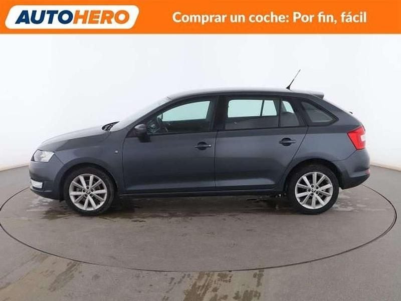 Usado Skoda Rapid Ambition 86 CV (63 kW) 2014 Gris Utilitario