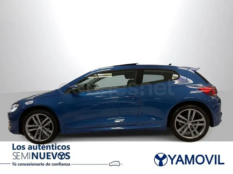 Usado VW Scirocco R-line 125 CV (91 kW) 2016 Azul Coupe