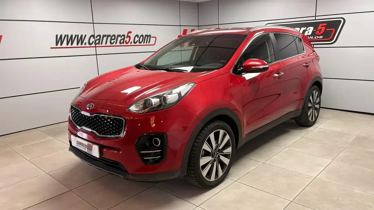 Usado Kia Sportage 115 CV (84 kW) 2018 Rojo SUV