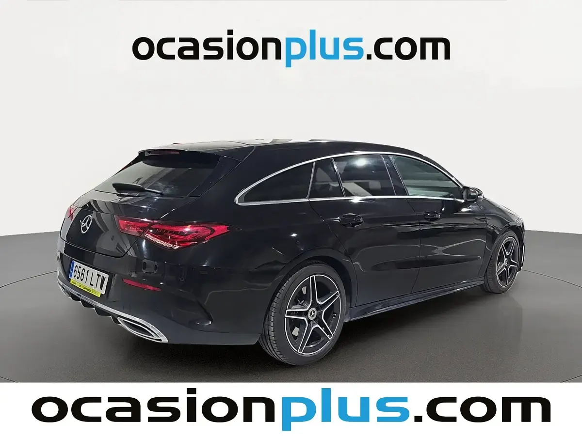 Usado Mercedes CLA250e Shooting Brake AMG 224 CV (164 kW) 2020 Negro Familiar