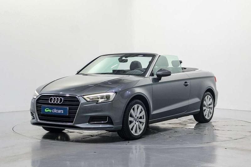 Usado Audi A3 Cabriolet Design 116 CV (85 kW) 2017 Gris Descapotable