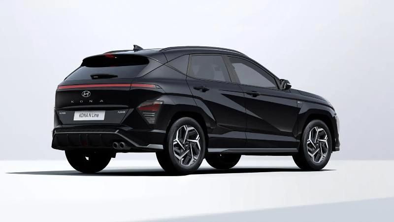 Usado Hyundai Kona N Line 129 CV (94 kW) 2025 Negro SUV