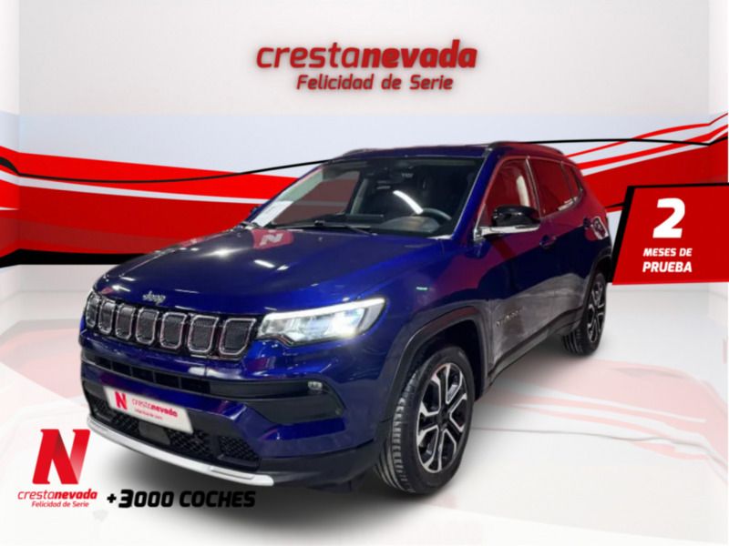 Azul Usado 2021 Jeep Compass Limited SUV | 21.485 € (Un poco caro) - Imagen 1/4