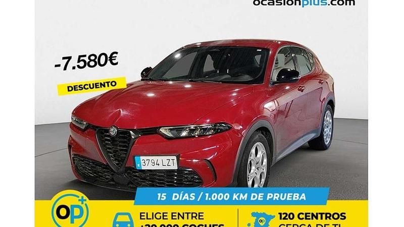 Rojo Usado 2022 Alfa Romeo Tonale Sprint SUV | 19.910 € (Precio justo) - Imagen 1/4