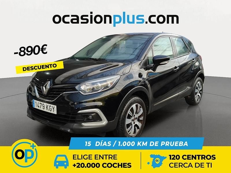 Azul Usado 2018 Renault Captur Intens SUV | 9790 € (Precio justo) - Imagen 1/4