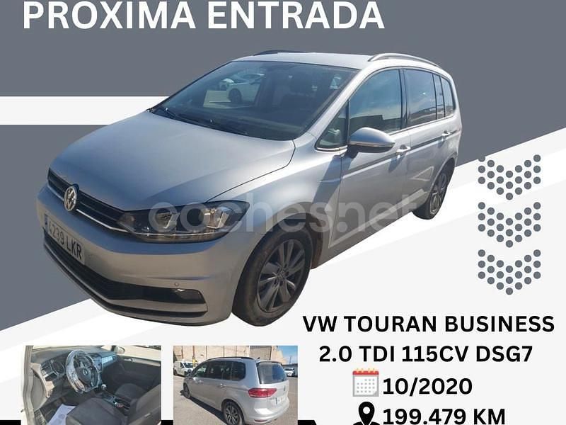 Gris / plata Usado 2020 VW Touran Business Monovolumen | 16.900 € (Precio justo) - Imagen 1/1