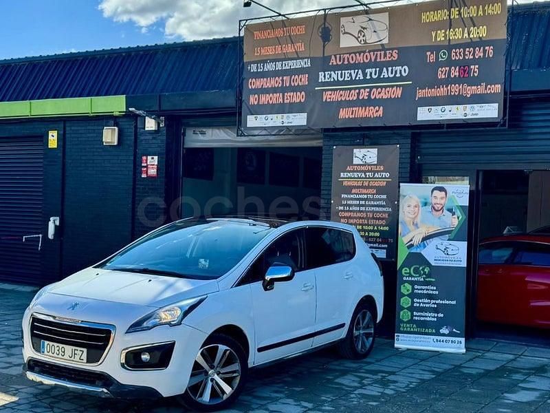 Usado Peugeot 3008 Allure 130 CV (95 kW) 2015 Blanco Familiar