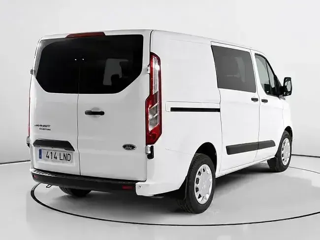 Usado Ford Transit Custom Trend 105 CV (77 kW) 2021 Blanco Familiar