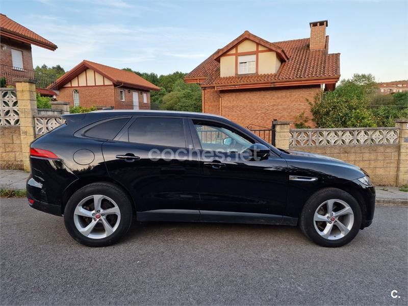Usado Jaguar F-Pace Pure 163 CV (119 kW) 2017 Negro SUV