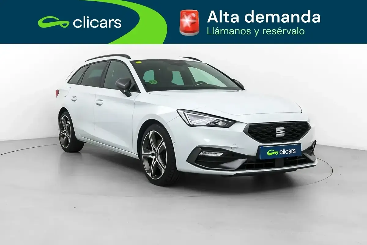 Usado Seat Leon FR 150 HP (110 kW) 2020 Branco Carrinha